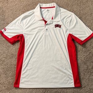 UNLV Knights Apparel White and Red Polo Shirt